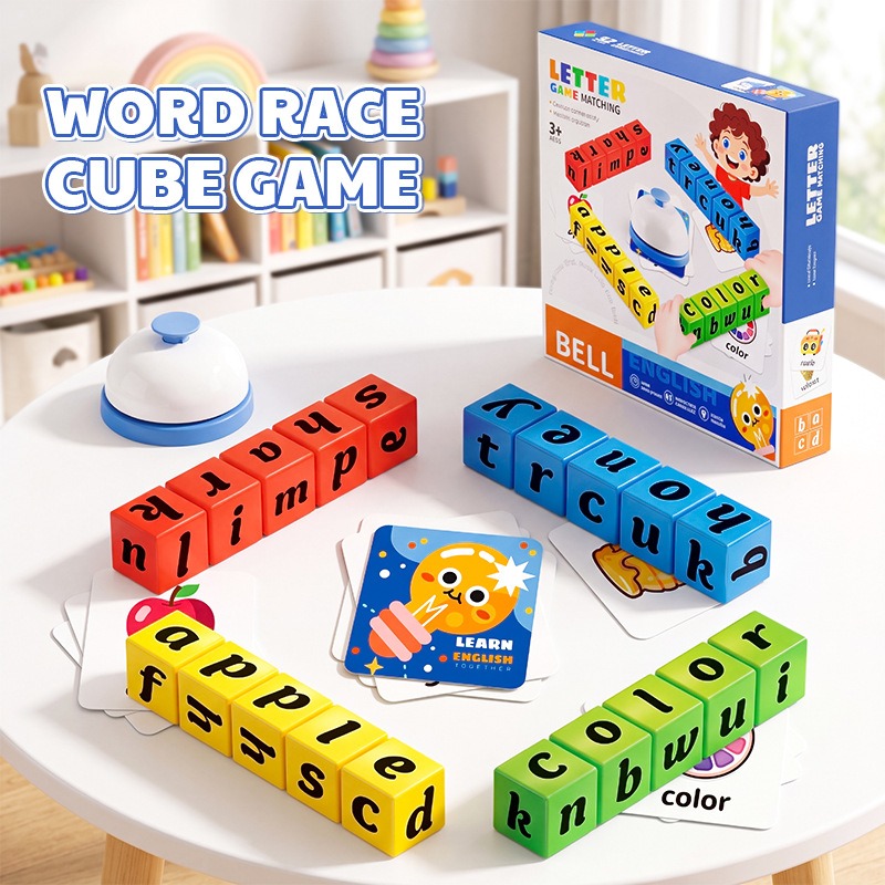 Board Game English For Kids - Çocuklar İçin İngilizce Kelime Yazım Oyunu,