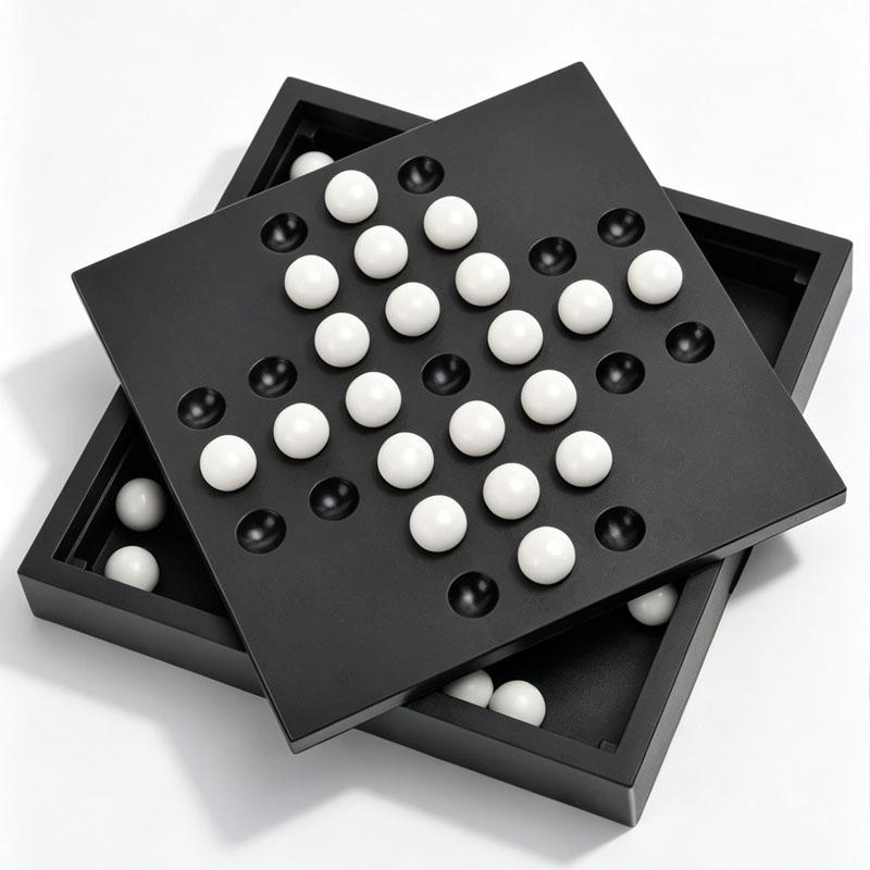 Board Game Name - Avrupa Klasik Tekli Satranç Peg Solitaire