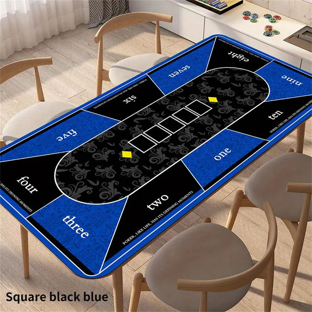 Board Game Mahjong - Kalınlaştırılmış Profesyonel Texas Hold'em Poker Matı