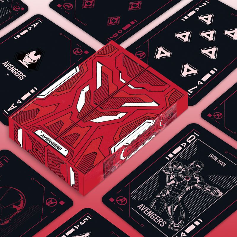 Board Game Name - 54 adet karikatür demir adam yüksek