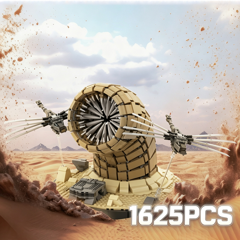 Board Game Dune - Çöl Kum Kurdu Küçük Ornitopter Kumul