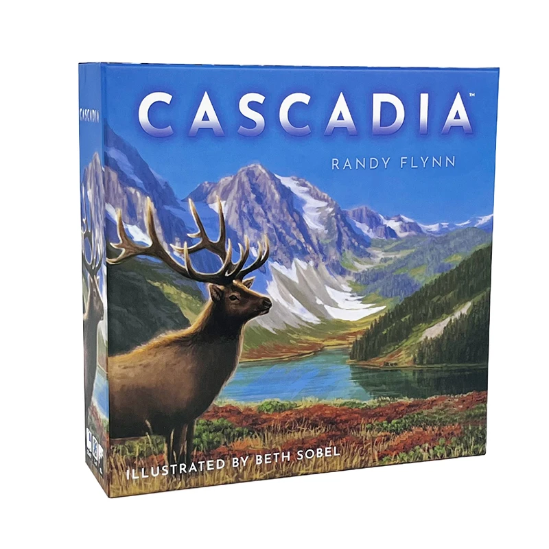 Board Game English For Kids - Cascadia Masa Oyunu LANDMARKS İngilizce Satranç