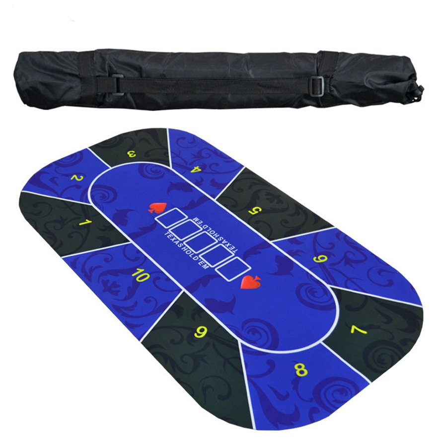 Board Game Digital - 1.2*0.6 m Texas Hold'em Poker Kauçuk