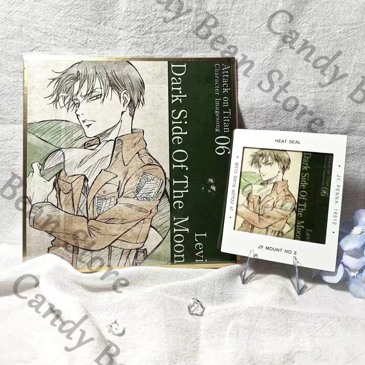Board Game Illustrator - Anime Attack on Titan Levi Ackerman