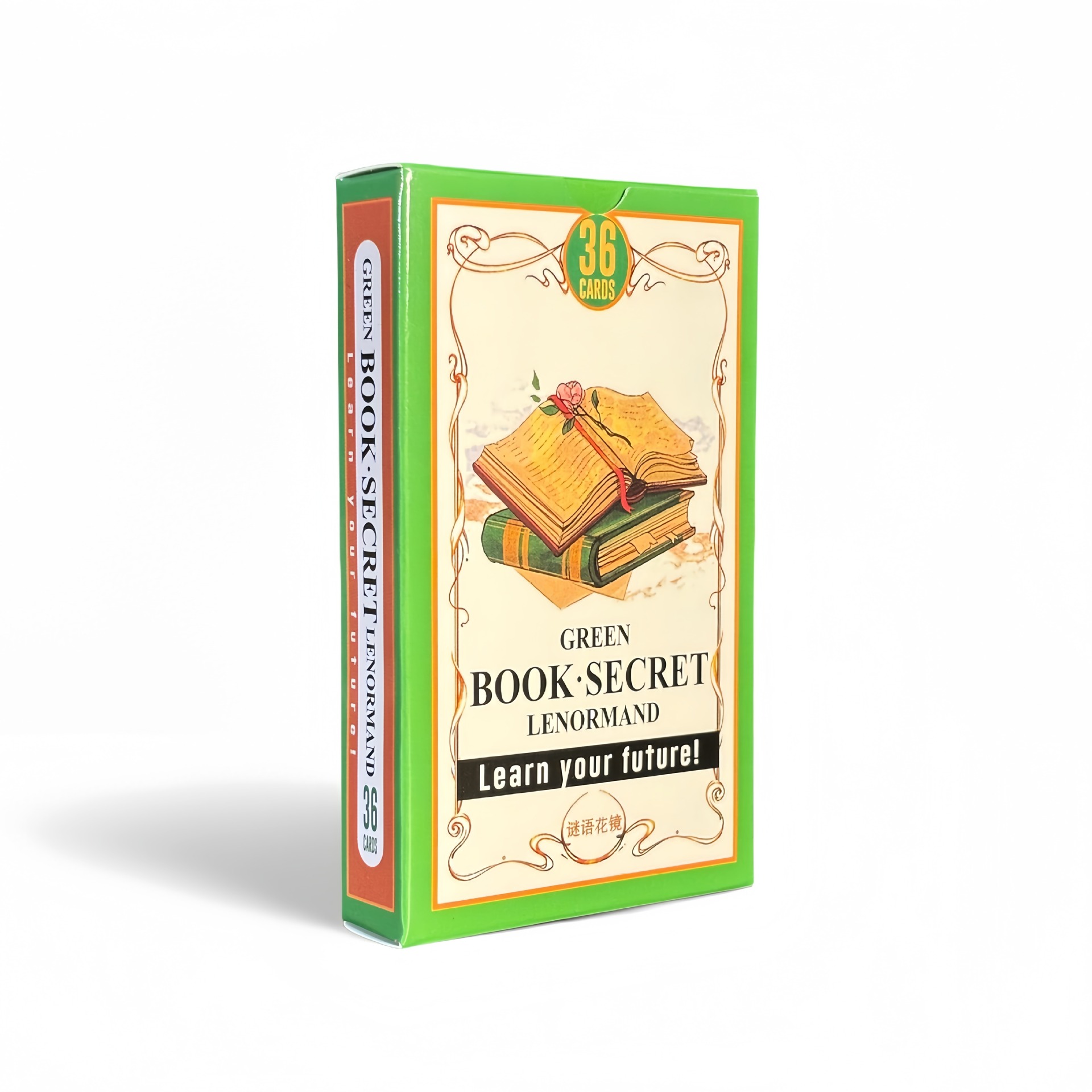 Board Game Quantum - Yeşil Kitap Gizli Lenormand Kehanet Kartları