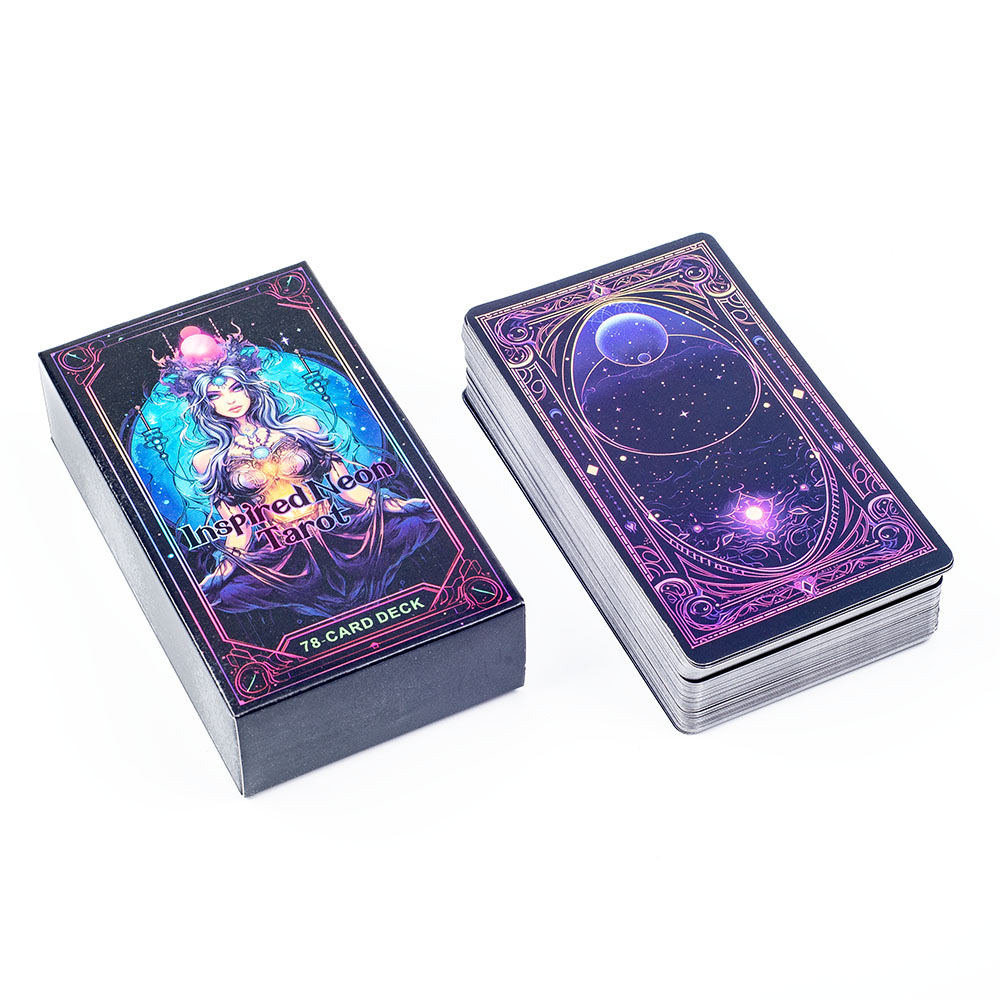 Board Game Quantum - İlham Veren Neon Tarot Destesi 78