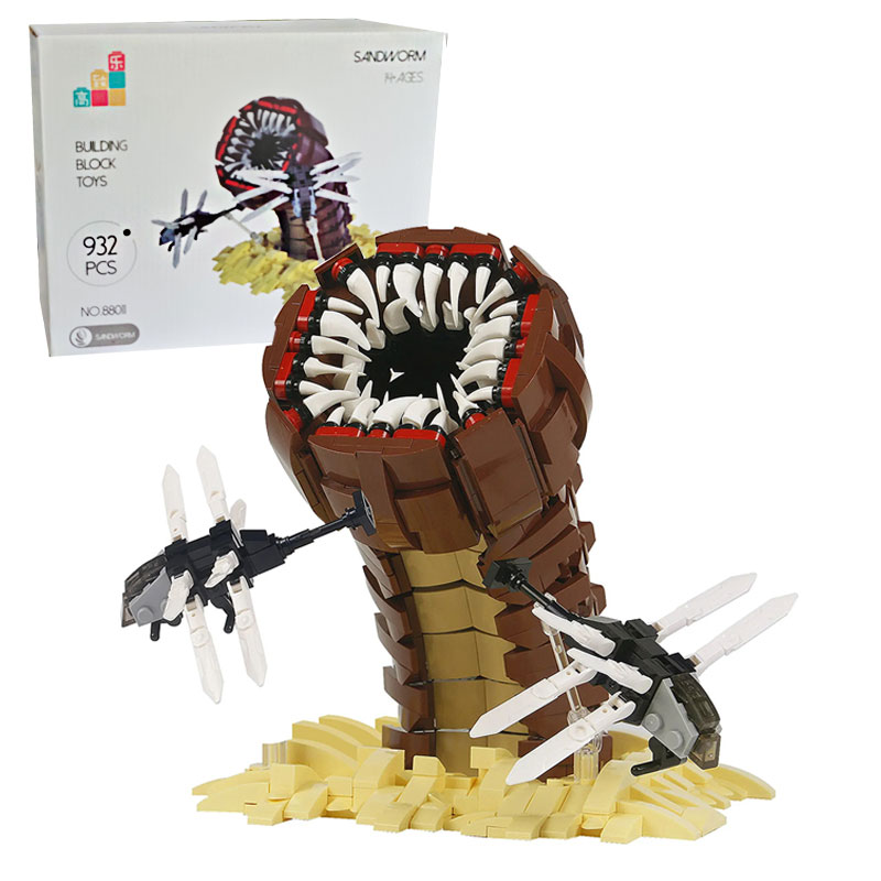 Board Game Dune - 932 Parça Bilim Kurgu Yaratık Modeli