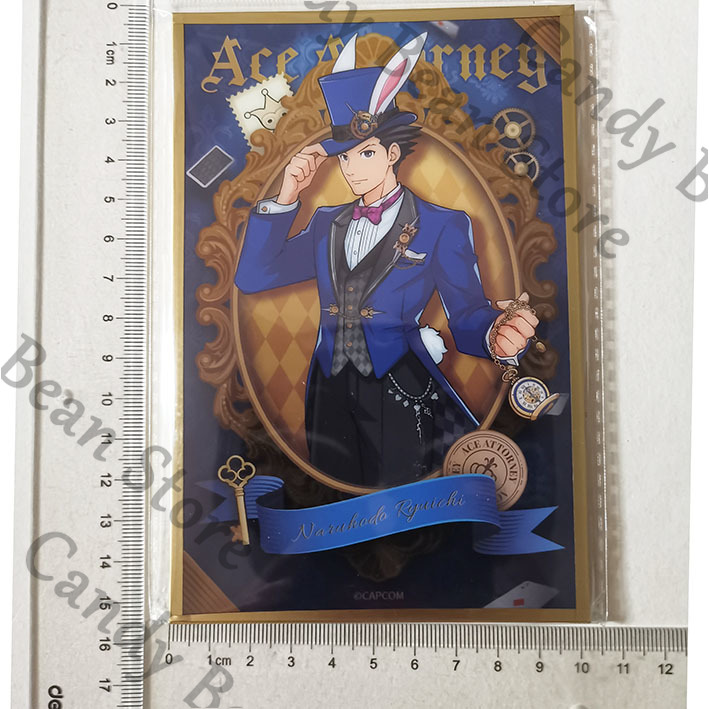 Board Game Illustrator - Ace Attorney Orijinal Anime Phoenix Wright