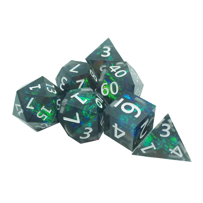 7 adet reçine keskin çokyüzlü  - Board Game Pandemic incelemesi ve fiyatı