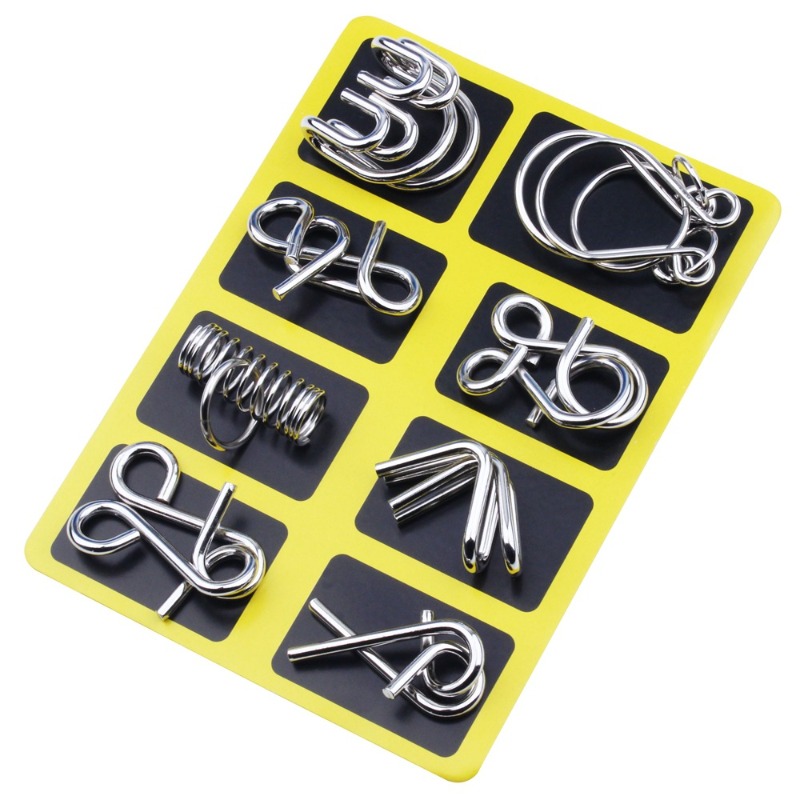 8 Parçalı Metal Bulmaca Seti K - Board Game Name incelemesi ve fiyatı