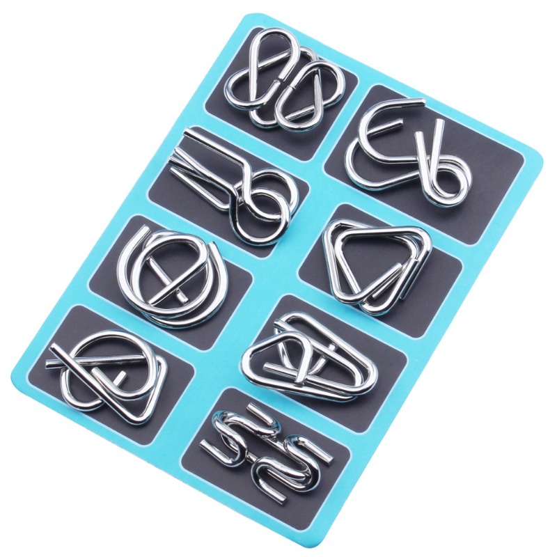 8 Parçalı Metal Bulmaca Seti K - Board Game Name incelemesi ve fiyatı