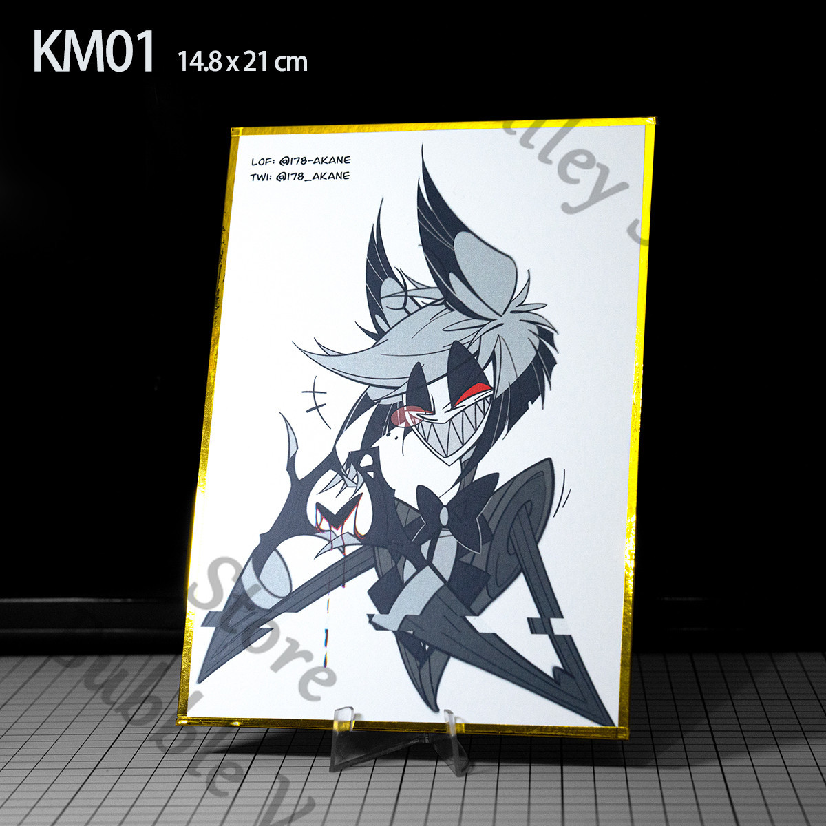 Anime Hazbin Hotel Alastor Luc - Board Game Illustrator incelemesi ve fiyatı