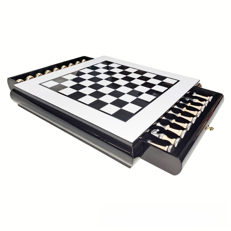 Yüksek Parlaklıkta Piyano Kapl - Chess Set Wooden incelemesi ve fiyatı