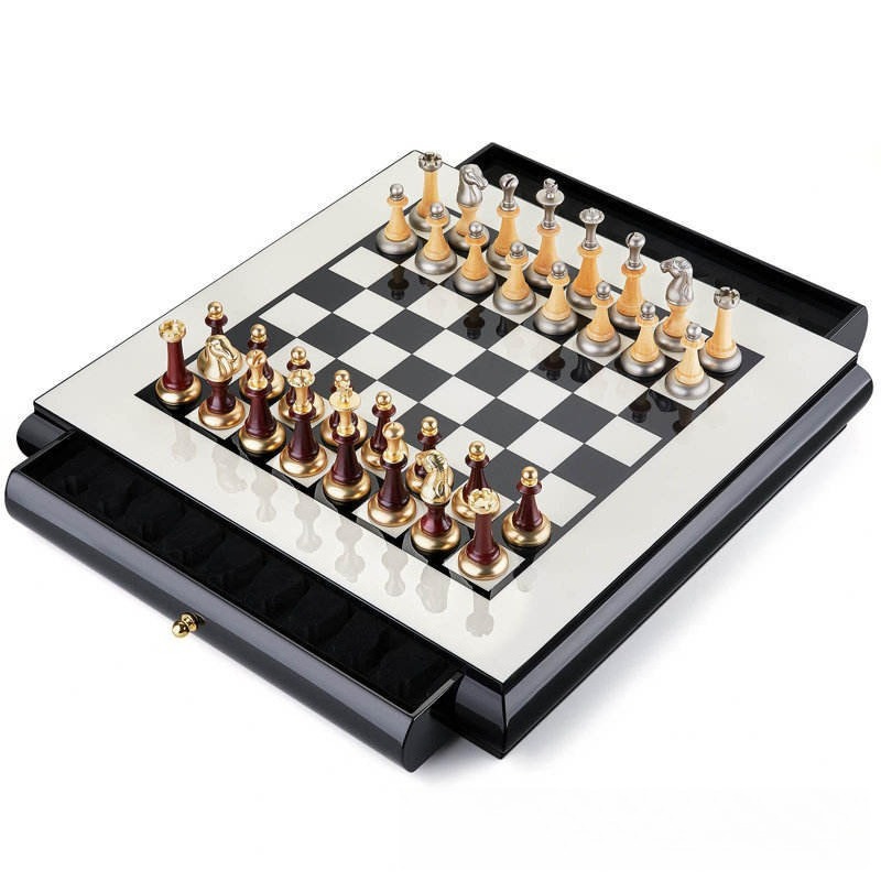 Yüksek Parlaklıkta Piyano Kapl - Chess Set Wooden incelemesi ve fiyatı