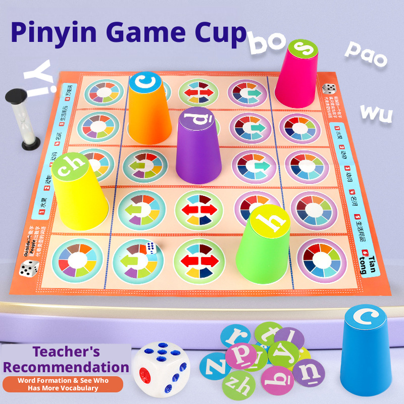 Çocuklar İçin Çin Pinyin Eşleş - Board Game Word incelemesi ve fiyatı