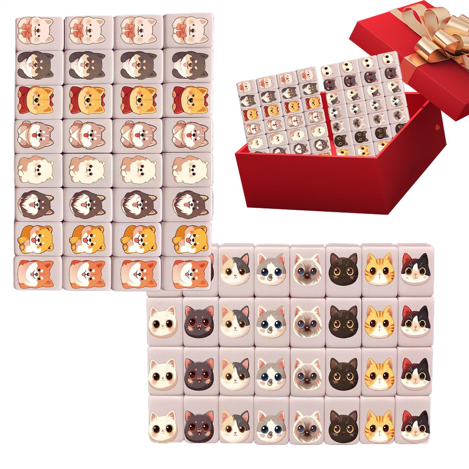 65 adet mini Mahjong tahta oyu - Board Game Name incelemesi ve fiyatı