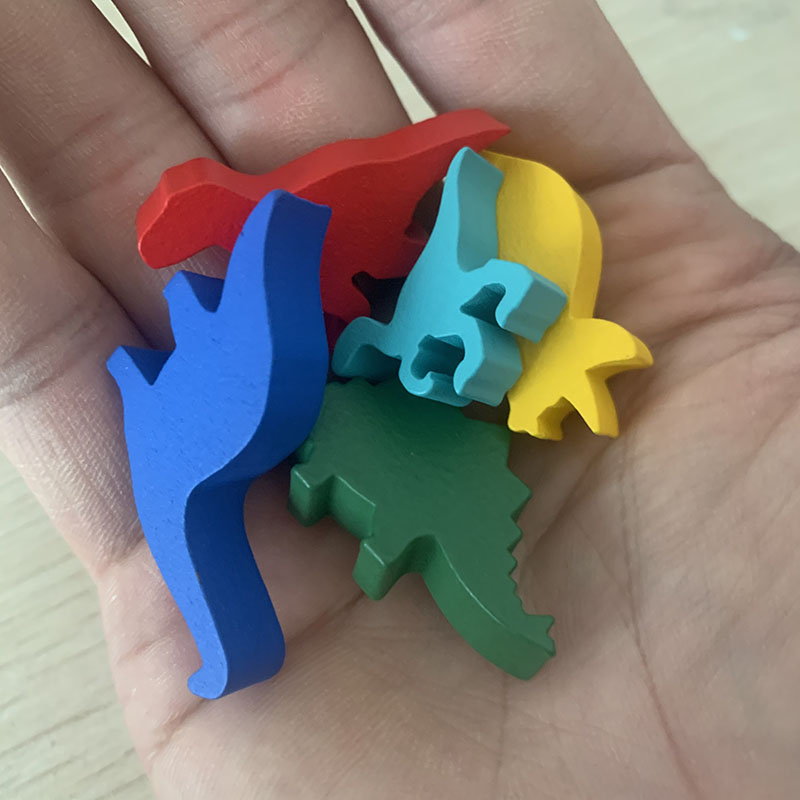 5 Adet/takım Ahşap Dinozor Tah - Chess Set Wooden incelemesi ve fiyatı
