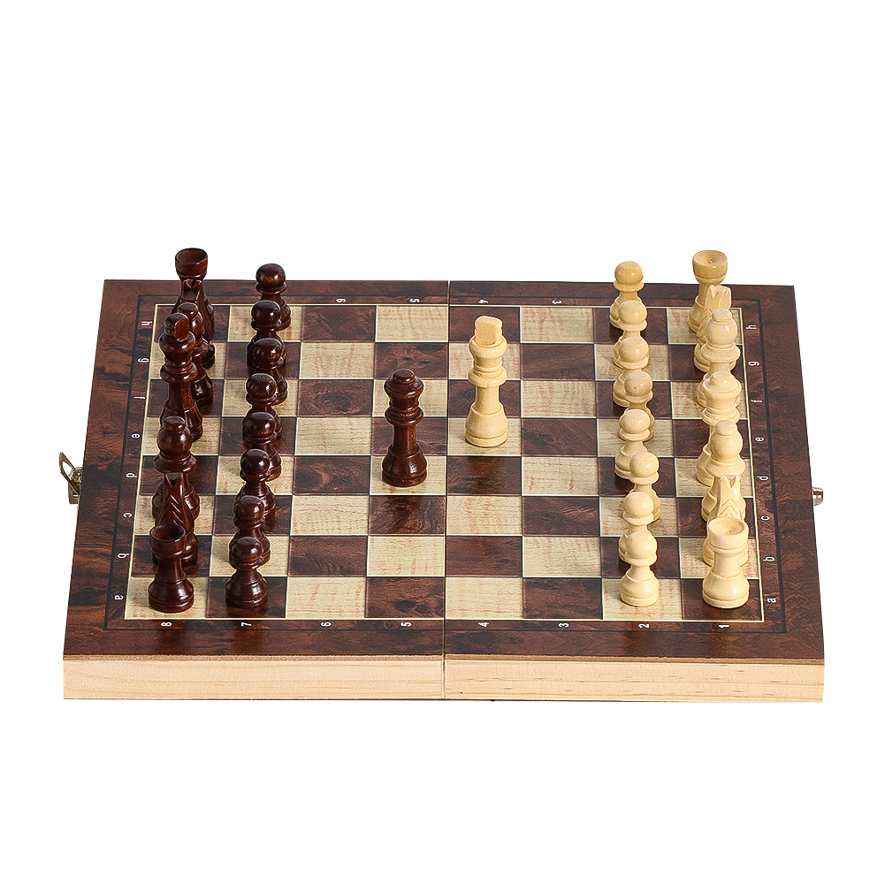 Ahşap 3'ü 1 Arada Dama, Tavla  - Chess Set Wooden incelemesi ve fiyatı