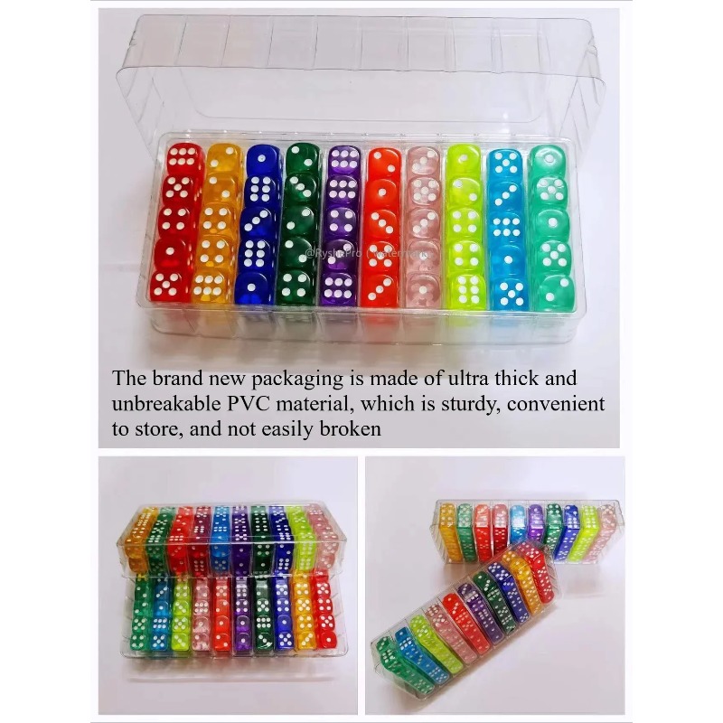 100 Parça Renkli 14mm Akrilik  - Board Game Digital incelemesi ve fiyatı