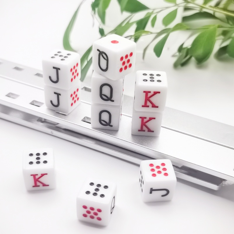 10 adet/takım 16mm Poker Zar O - Board Game Ludo incelemesi ve fiyatı