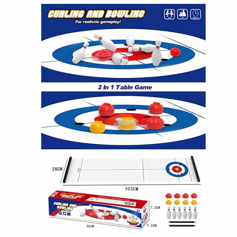 Yeni Mini Curling ve Bowling M - Board Game Electronic Table incelemesi ve fiyatı