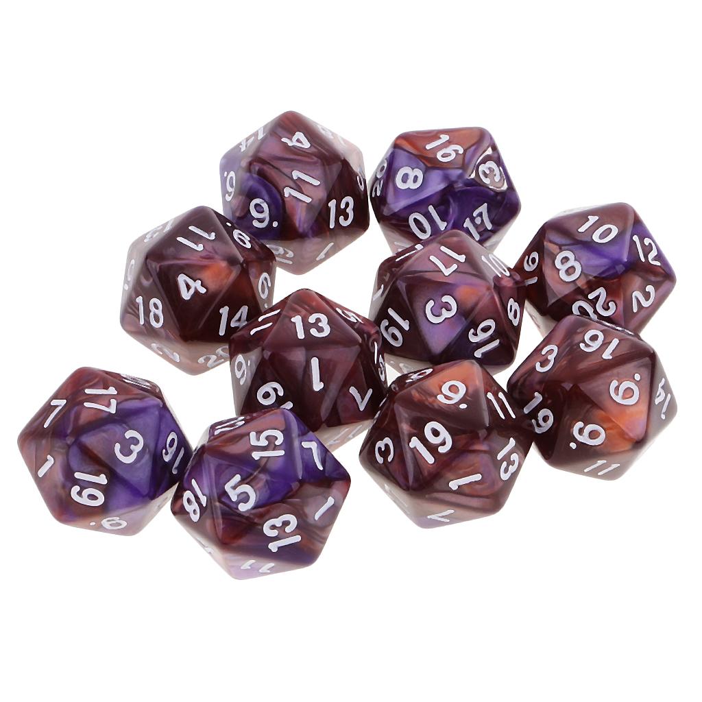 10 adet Çokyüzlü 20 Taraflı Za - Board Game Digital incelemesi ve fiyatı