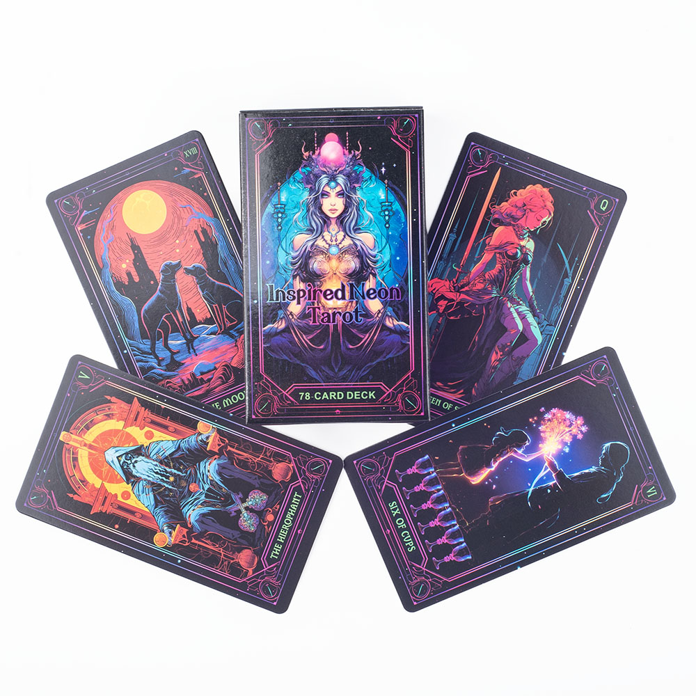 İlham Veren Neon Tarot Destesi - Board Game Quantum incelemesi ve fiyatı