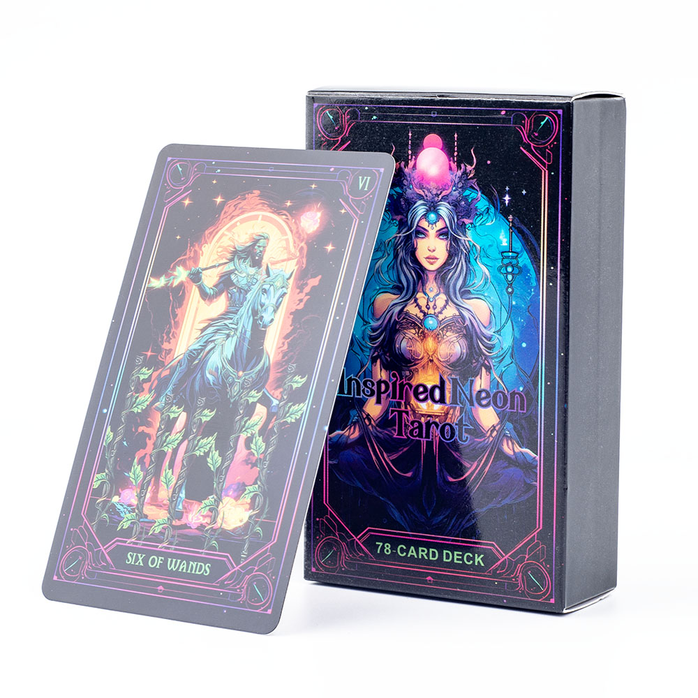 İlham Veren Neon Tarot Destesi - Board Game Quantum incelemesi ve fiyatı