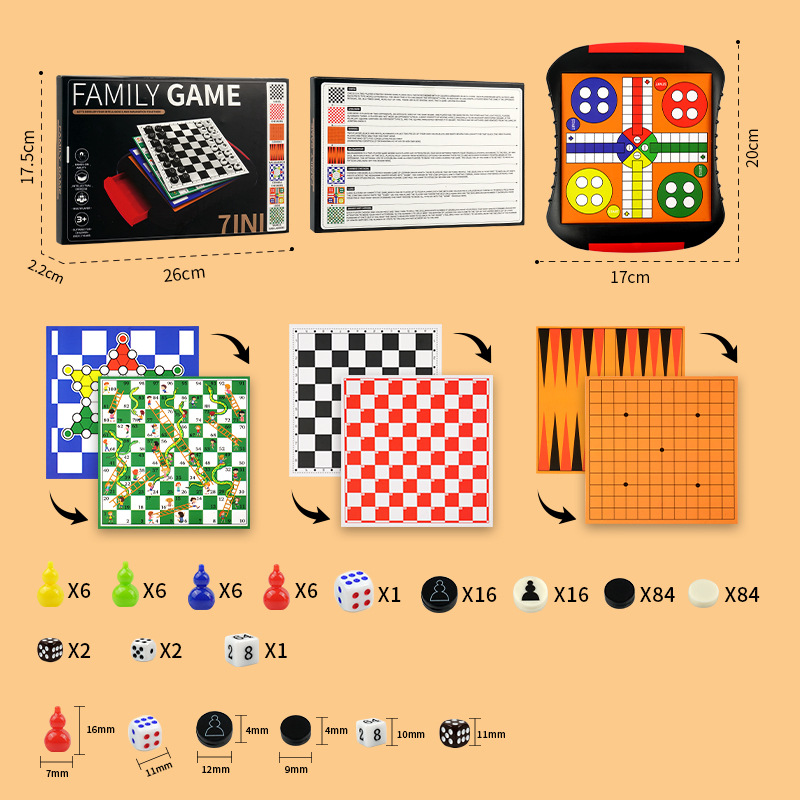 3'ü 1 arada/5'i 1 arada/7'si 1 - Board Game Ludo incelemesi ve fiyatı