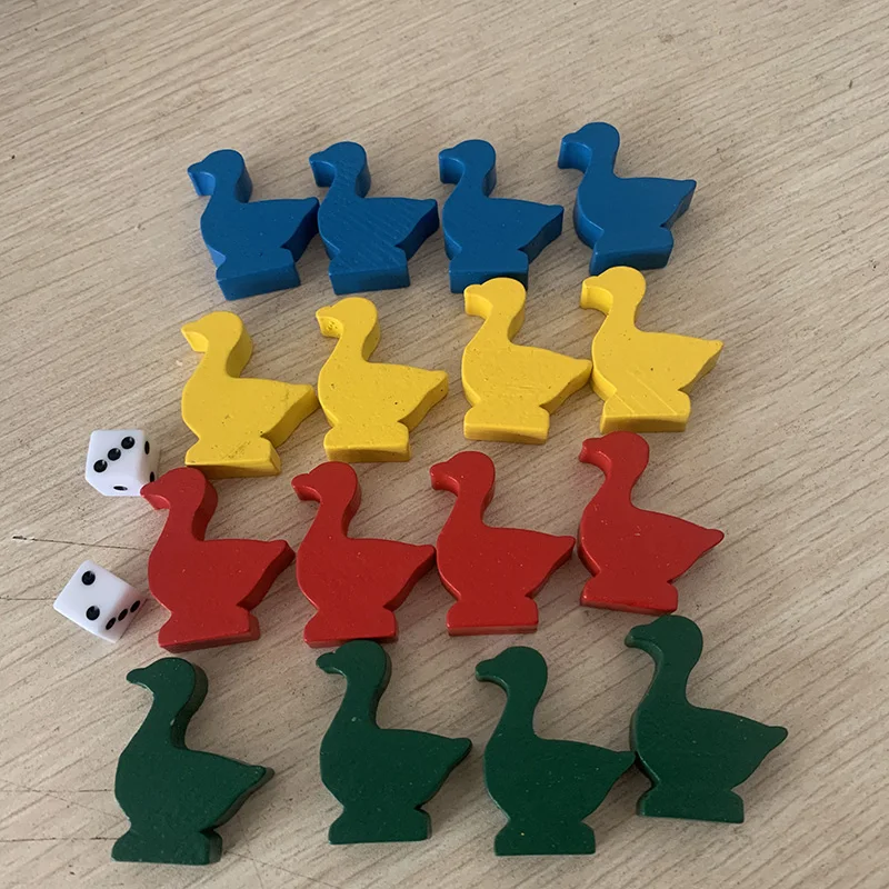 16 adet/takım Kaz Şekilli Ahşa - Chess Set Wooden incelemesi ve fiyatı