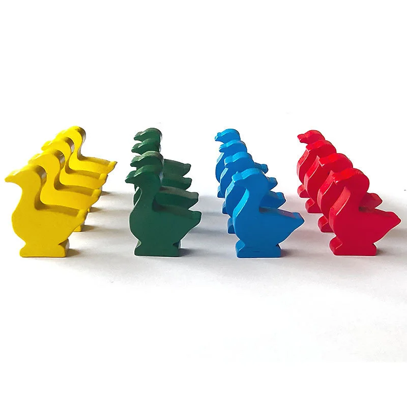 16 adet/takım Kaz Şekilli Ahşa - Chess Set Wooden incelemesi ve fiyatı