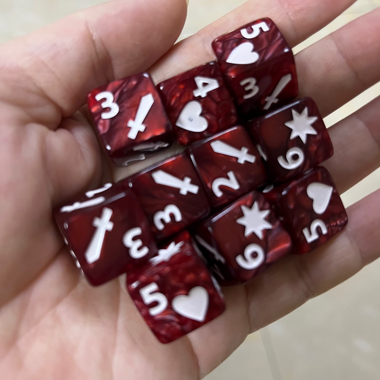 10 Adet Set Yeni 16mm 6 Tarafl - Board Game Ludo incelemesi ve fiyatı
