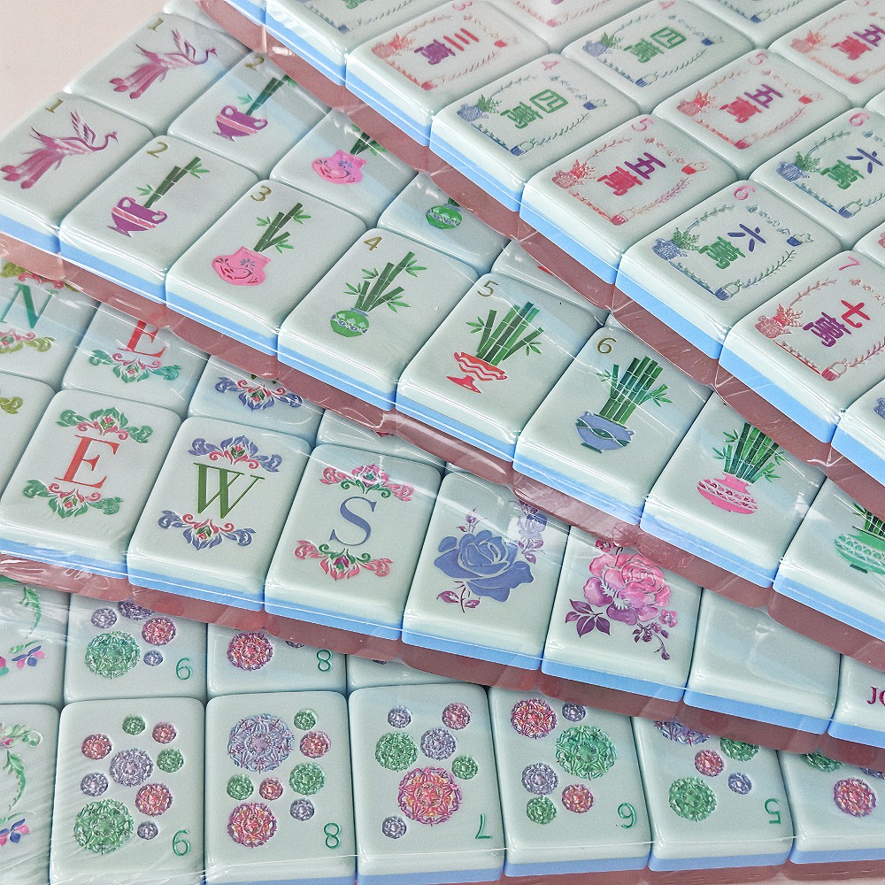 Kazınmış İnci Pembesi Akrilik  - Board Game Mahjong incelemesi ve fiyatı