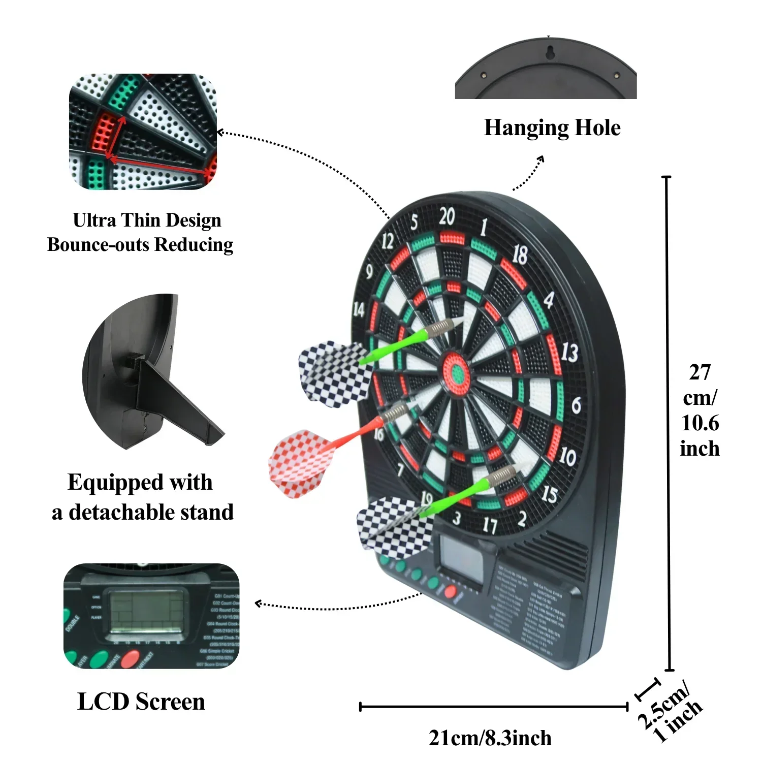 Taşınabilir Elektronik Dart Ta - Board Game Digital incelemesi ve fiyatı